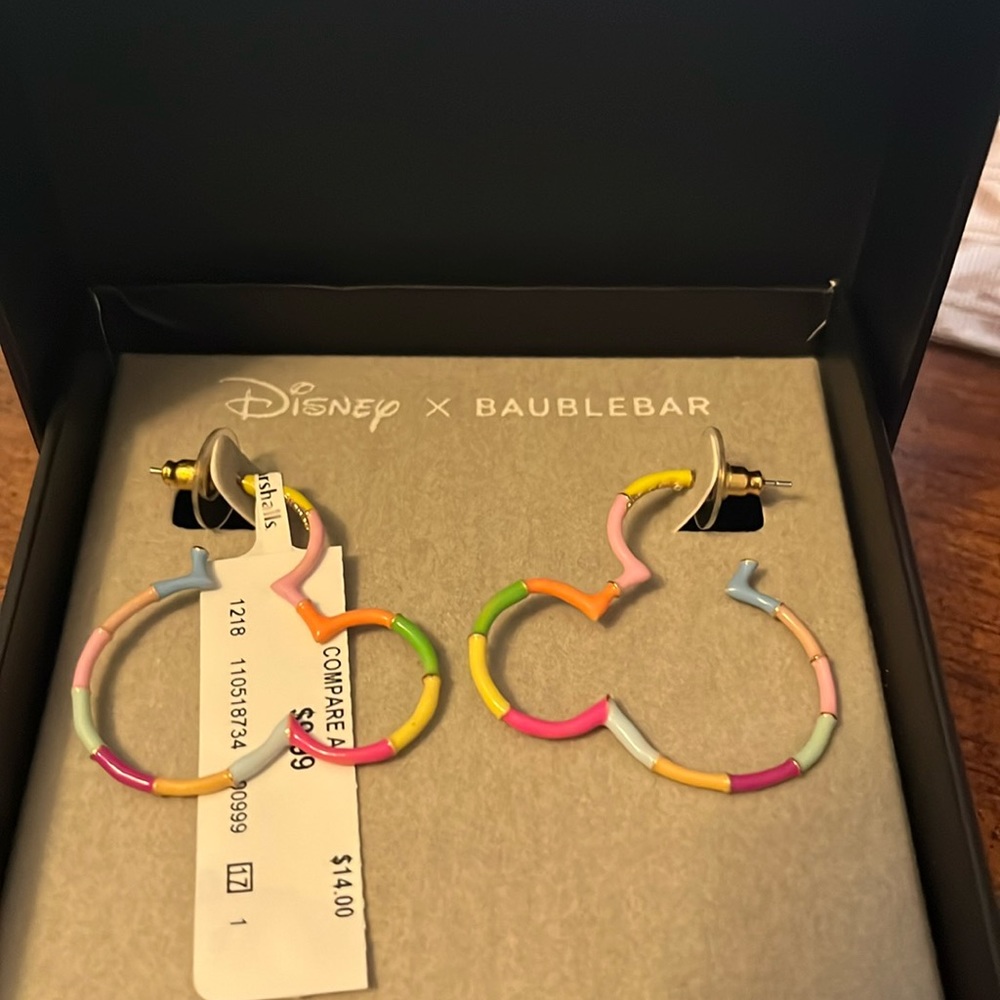Disney x Baublebar Mickey Mouse Earrings